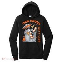 Trash Summer City Life Raccoon Women's Hoodie thumb 0