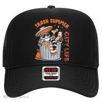 Trash Summer City Life Raccoon Hat thumb 0