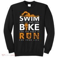 Triathlon Swimming Cycling Running Sweatshirt thumb 0