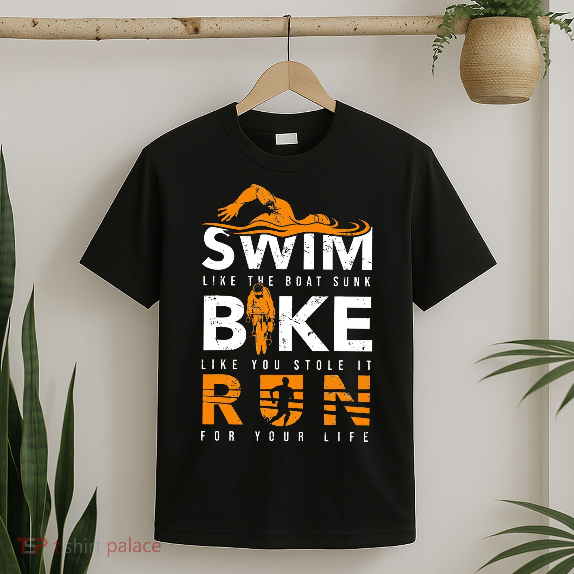 Triathlon Swimming Cycling Running T-Shirt