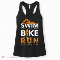 Triathlon Swimming Cycling Running Women's Tank Top thumb 0