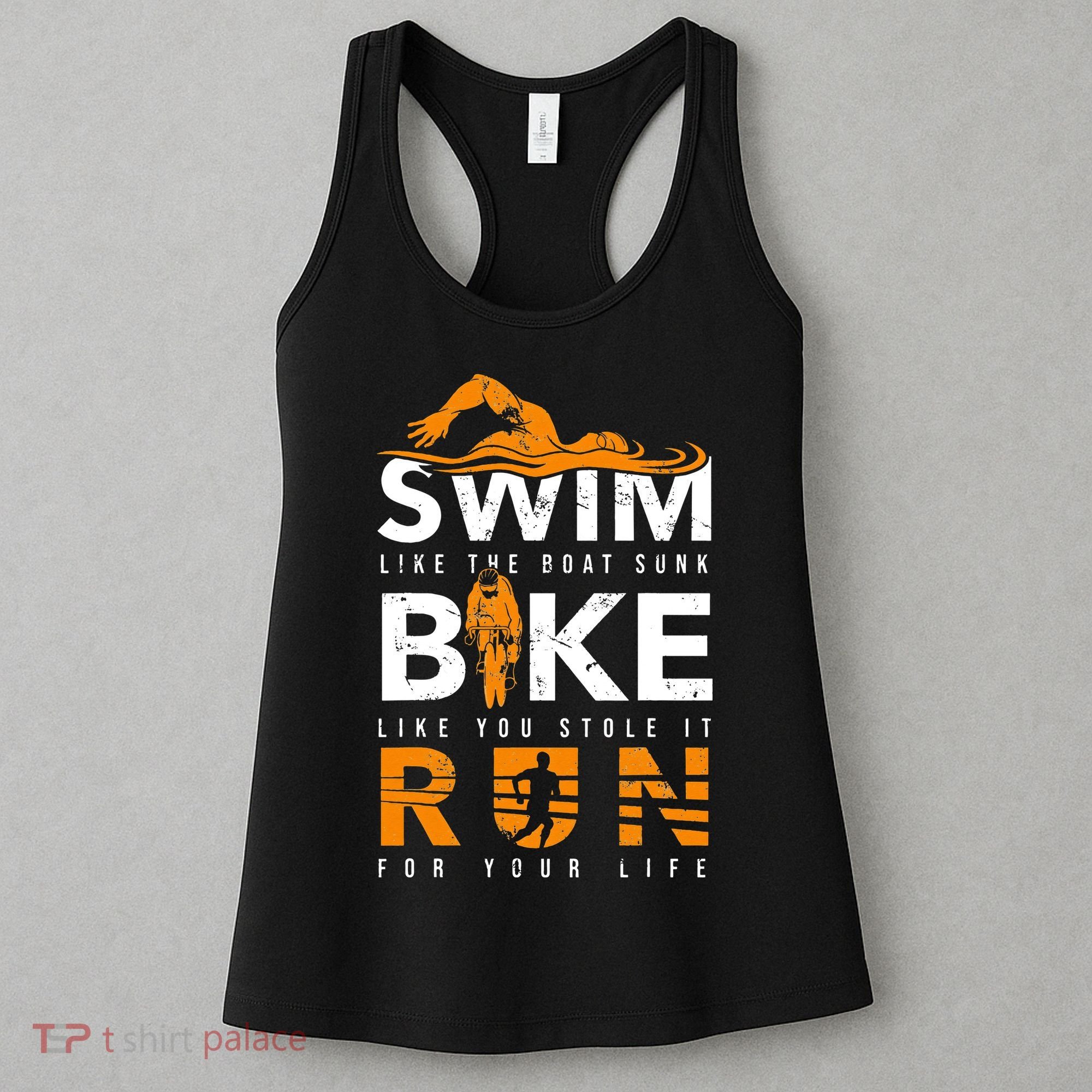 Triathlon Swimming Cycling Running Women's Tank Top