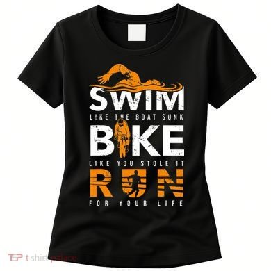 Triathlon Swimming Cycling Running Women's T-Shirt