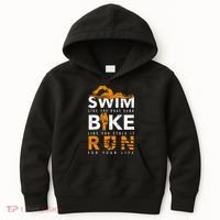 Triathlon Swimming Cycling Running Kids Hoodie thumb 0