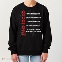 Tang Soo Do Martial Arts Karate Training Women's Sweatshirt thumb 0