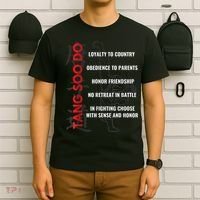 Tang Soo Do Martial Arts Karate Training T-Shirt thumb 6