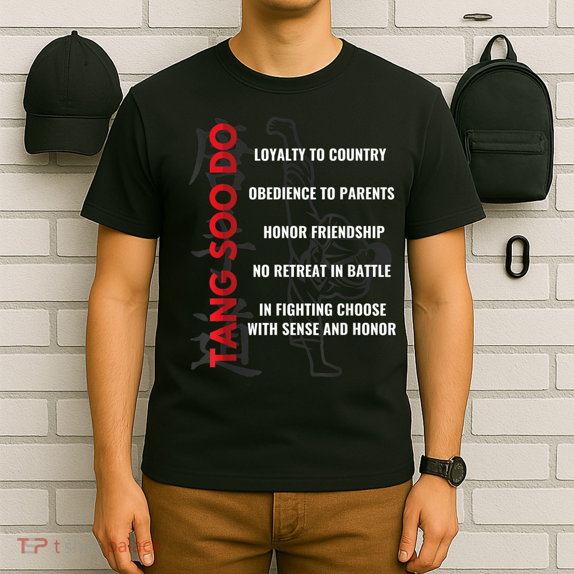 Tang Soo Do Martial Arts Karate Training T-Shirt