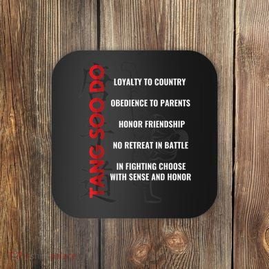 Tang Soo Do Martial Arts Karate Training Coaster
