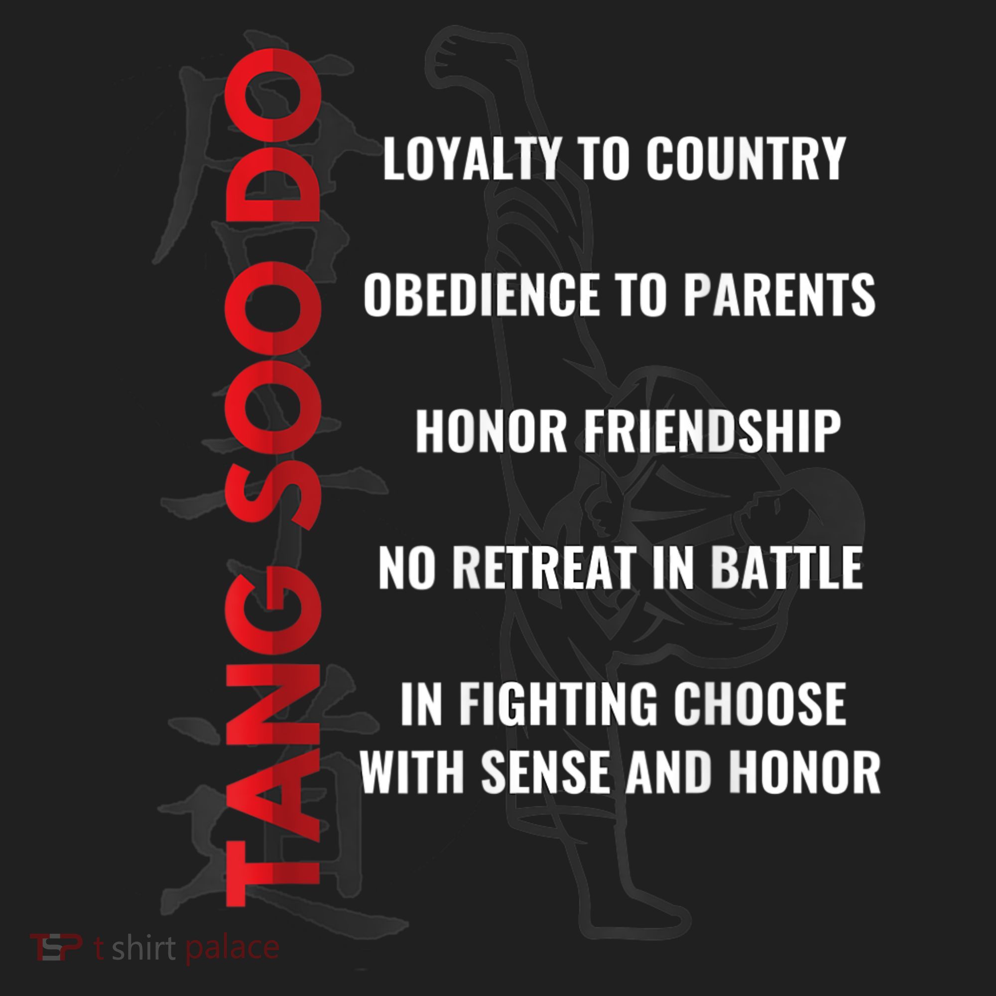 Tang Soo Do Martial Arts Karate Training Tumbler