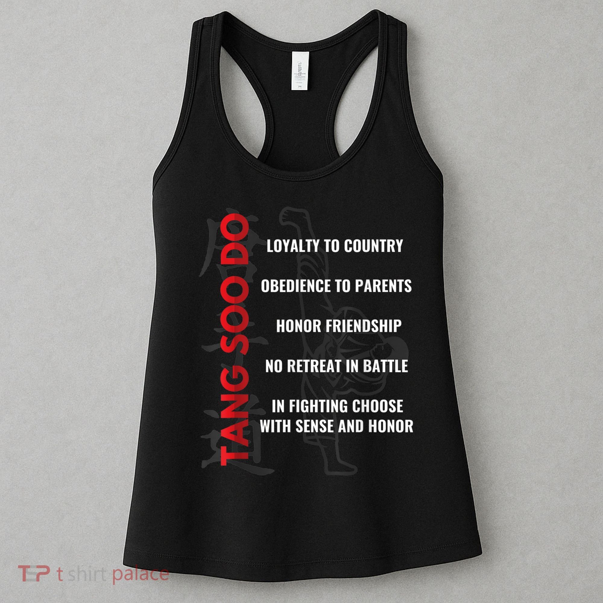 Tang Soo Do Martial Arts Karate Training Women's Tank Top