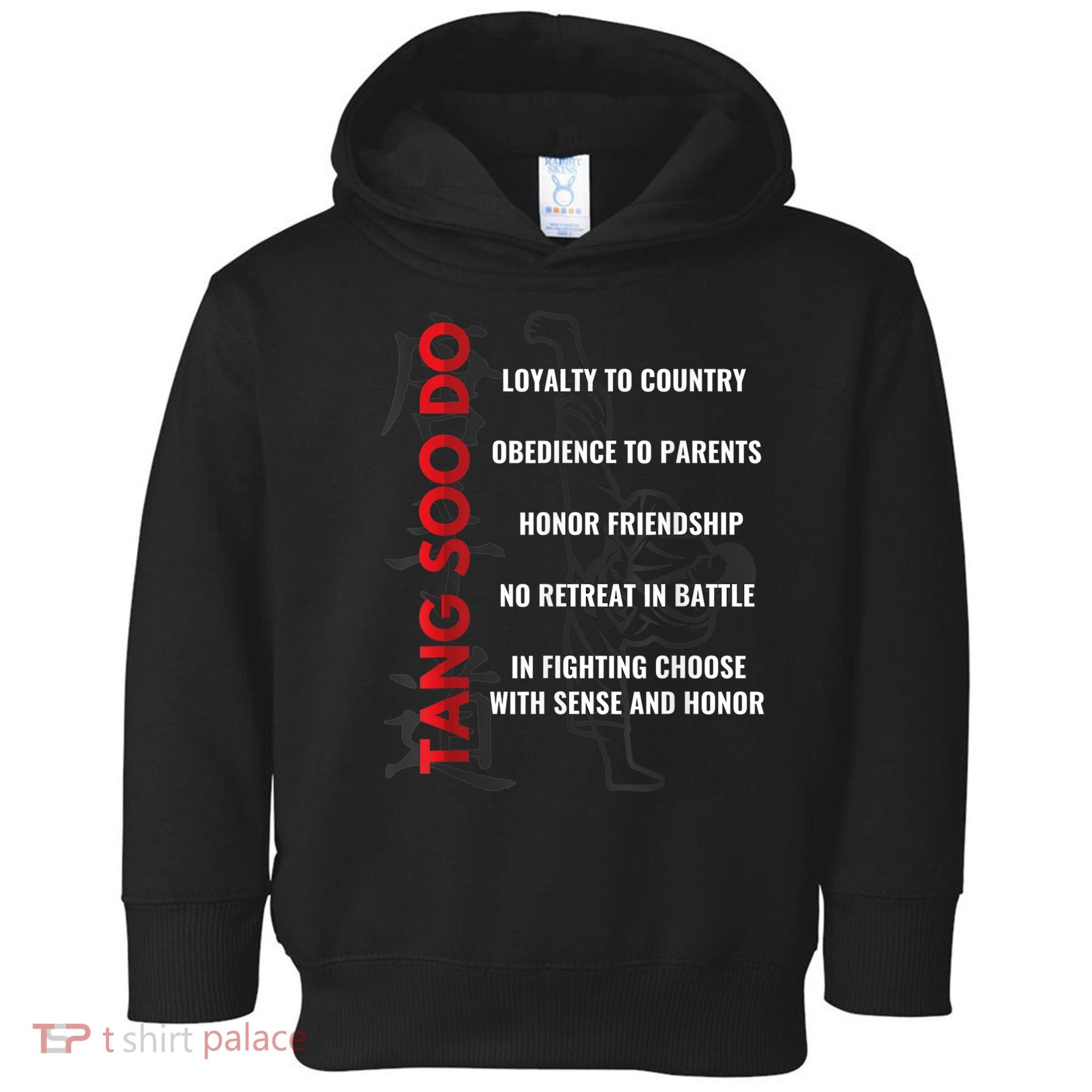 Tang Soo Do Martial Arts Karate Training Toddler Hoodie