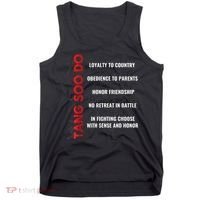 Tang Soo Do Martial Arts Karate Training Tank Top thumb 0