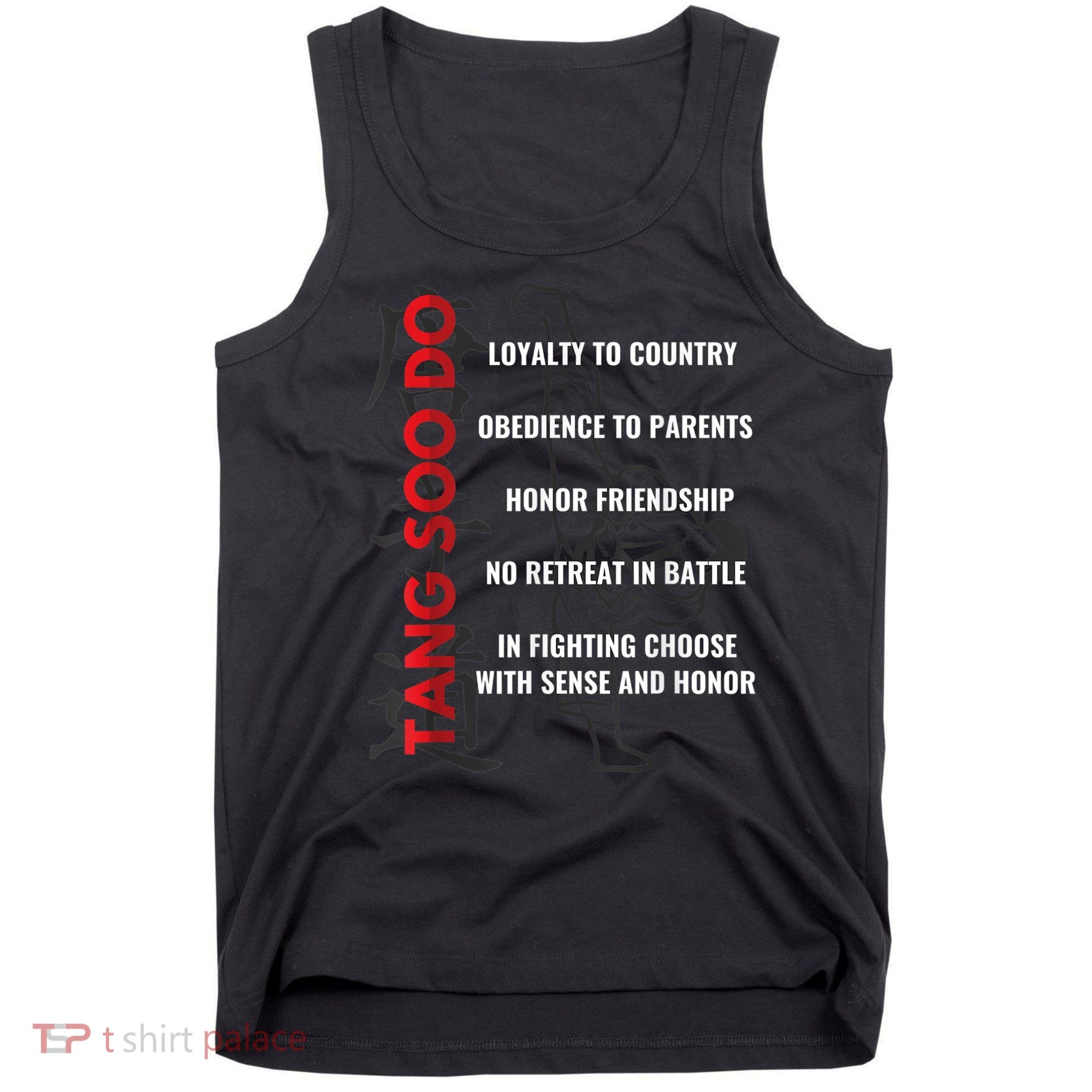 Tang Soo Do Martial Arts Karate Training Tank Top