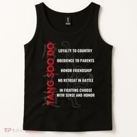 Tang Soo Do Martial Arts Karate Training Tank Top thumb 2
