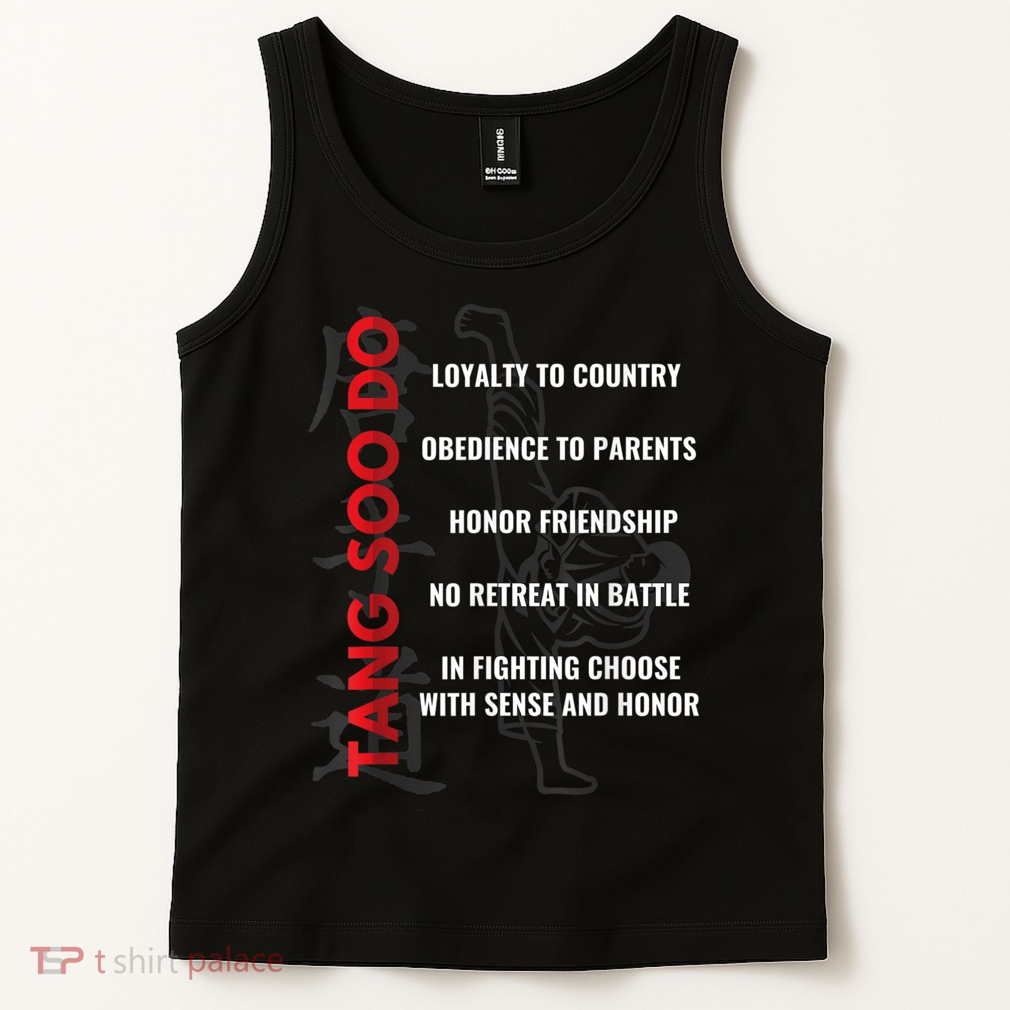Tang Soo Do Martial Arts Karate Training Tank Top