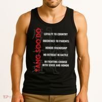 Tang Soo Do Martial Arts Karate Training Tank Top thumb 3