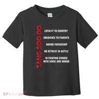 Tang Soo Do Martial Arts Karate Training Toddler T-Shirt thumb 0