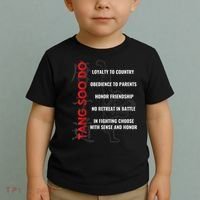 Tang Soo Do Martial Arts Karate Training Toddler T-Shirt thumb 2
