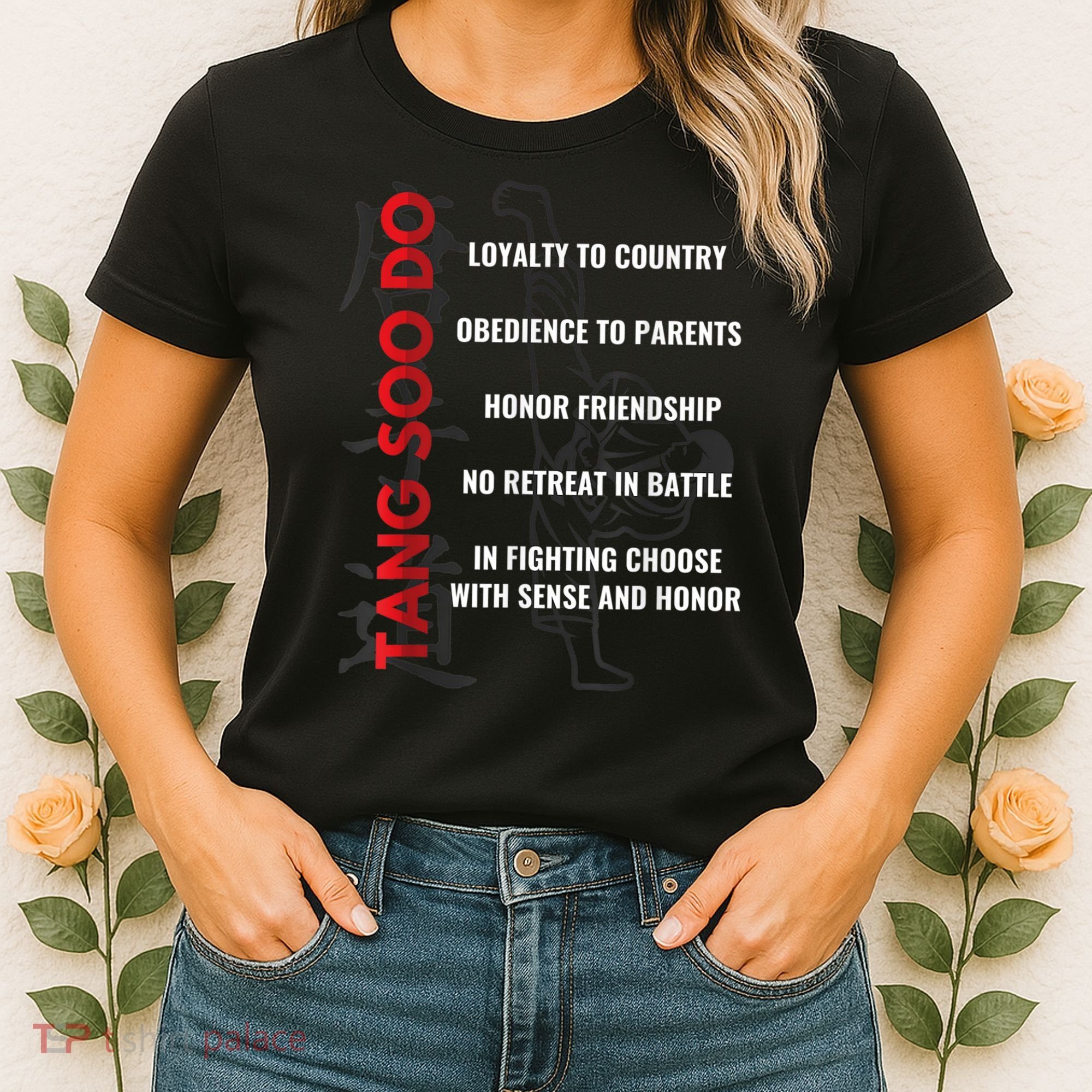 Tang Soo Do Martial Arts Karate Training Women's T-Shirt