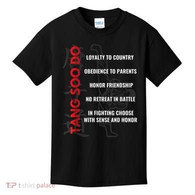 Tang Soo Do Martial Arts Karate Training Kids T-Shirt