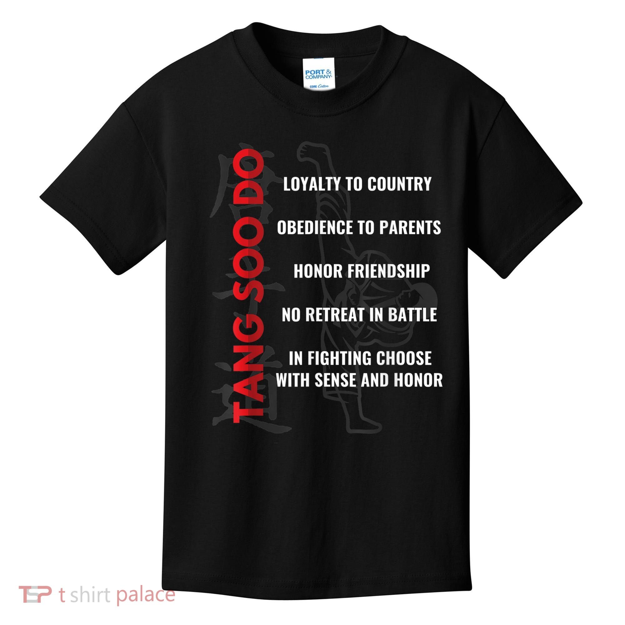 Tang Soo Do Martial Arts Karate Training Kids T-Shirt