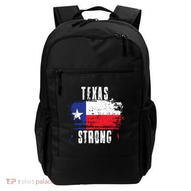 Texas Strong Distressed Flag Texan Pride Backpack