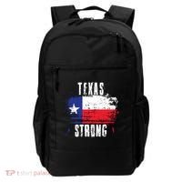 Texas Strong Distressed Flag Texan Pride Backpack thumb 0