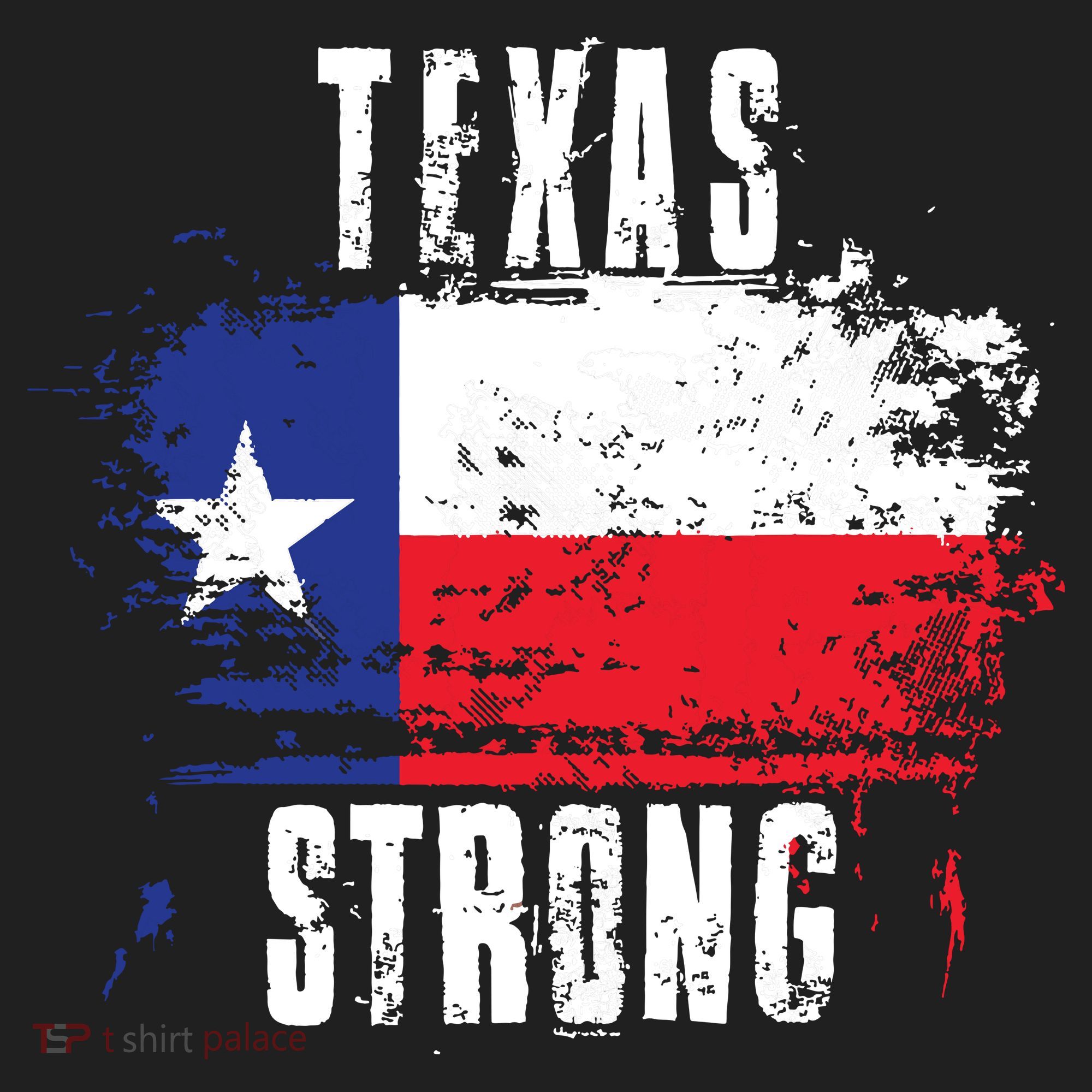 Texas Strong Distressed Flag Texan Pride Tumbler