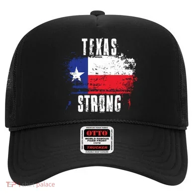Texas Strong Distressed Flag Texan Pride Hat