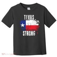 Texas Strong Distressed Flag Texan Pride Toddler T-Shirt thumb 0