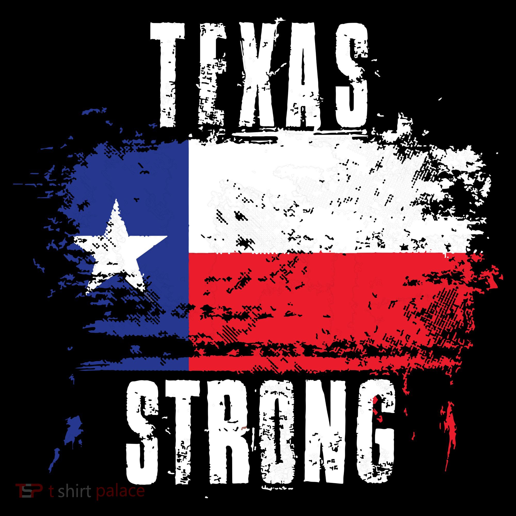Texas Strong Distressed Flag Texan Pride Kids Sweatshirt