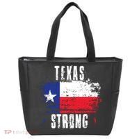 Texas Strong Distressed Flag Texan Pride Tote Bag thumb 0