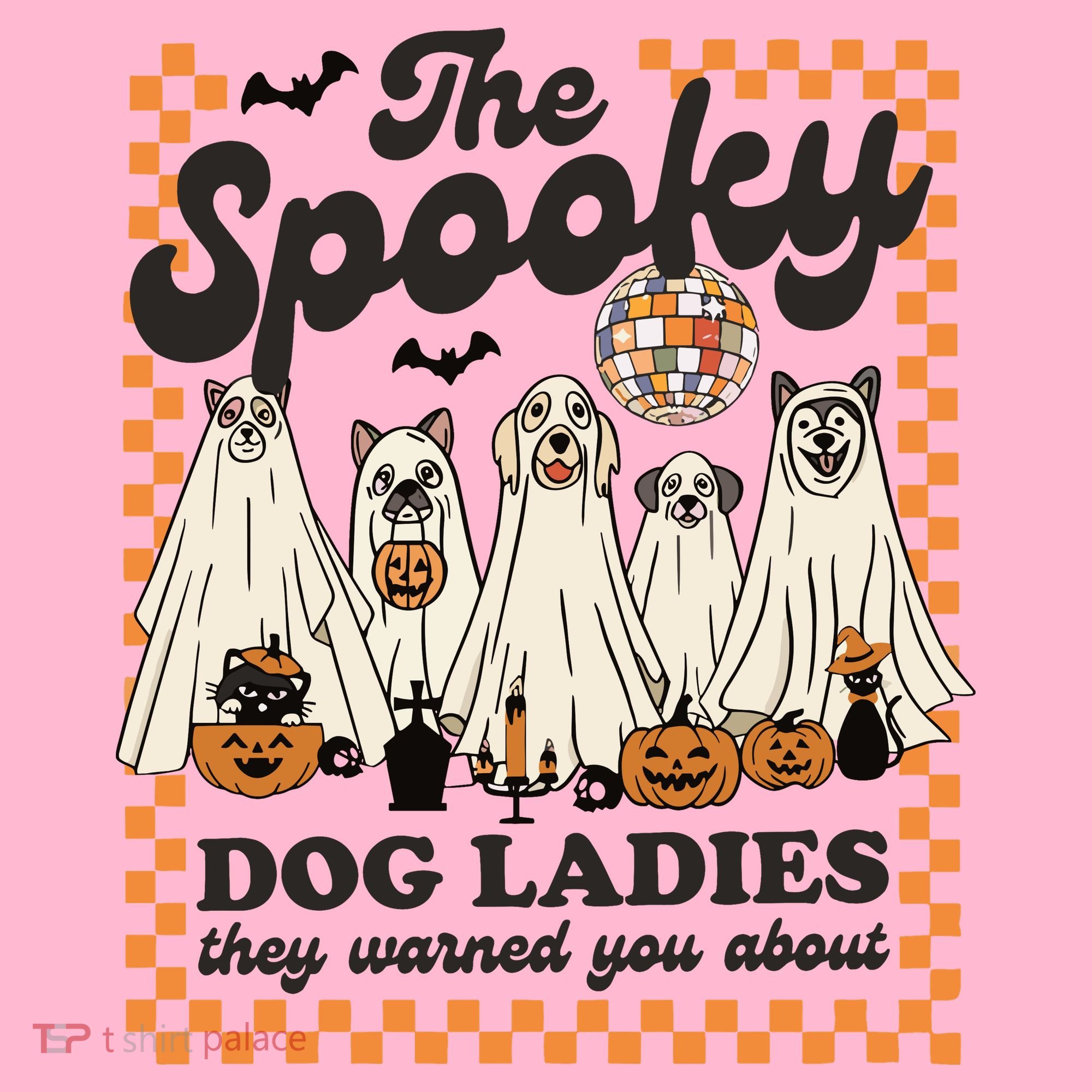 The Spooky Dog Lady Spooky Dog Mom Childless Dog Lady For Kamala Harris Coaster