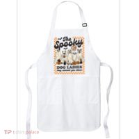 The Spooky Dog Lady Spooky Dog Mom Childless Dog Lady For Kamala Harris Apron thumb 0