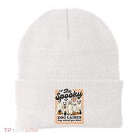 The Spooky Dog Lady Spooky Dog Mom Childless Dog Lady For Kamala Harris Beanie thumb 0