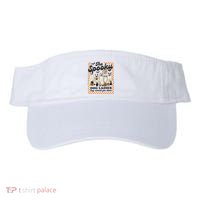 The Spooky Dog Lady Spooky Dog Mom Childless Dog Lady For Kamala Harris Visor thumb 0