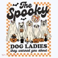 The Spooky Dog Lady Spooky Dog Mom Childless Dog Lady For Kamala Harris Visor thumb 3