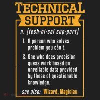 Tech Support Definition Funny Computer Geek Golf Towel thumb 3