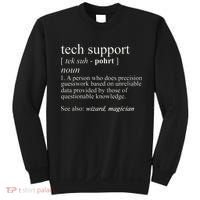 Tech Support Definition Funny Cute Computer Sweatshirt thumb 0