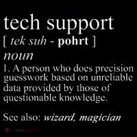 Tech Support Definition Funny Cute Computer Visor thumb 3