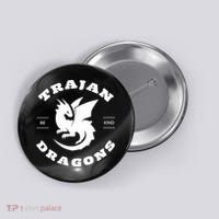 Trajan School Dragons Button thumb 0