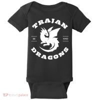 Trajan School Dragons Baby Bodysuit thumb 0