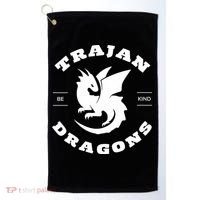 Trajan School Dragons Golf Towel thumb 0