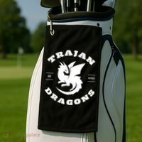 Trajan School Dragons Golf Towel thumb 2