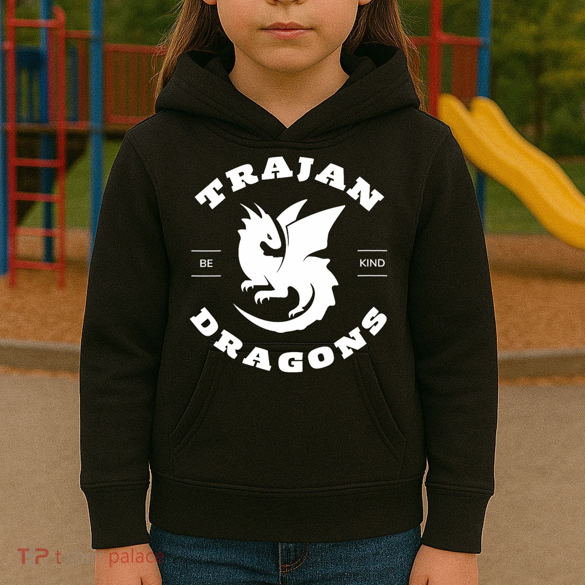 Trajan School Dragons Kids Hoodie