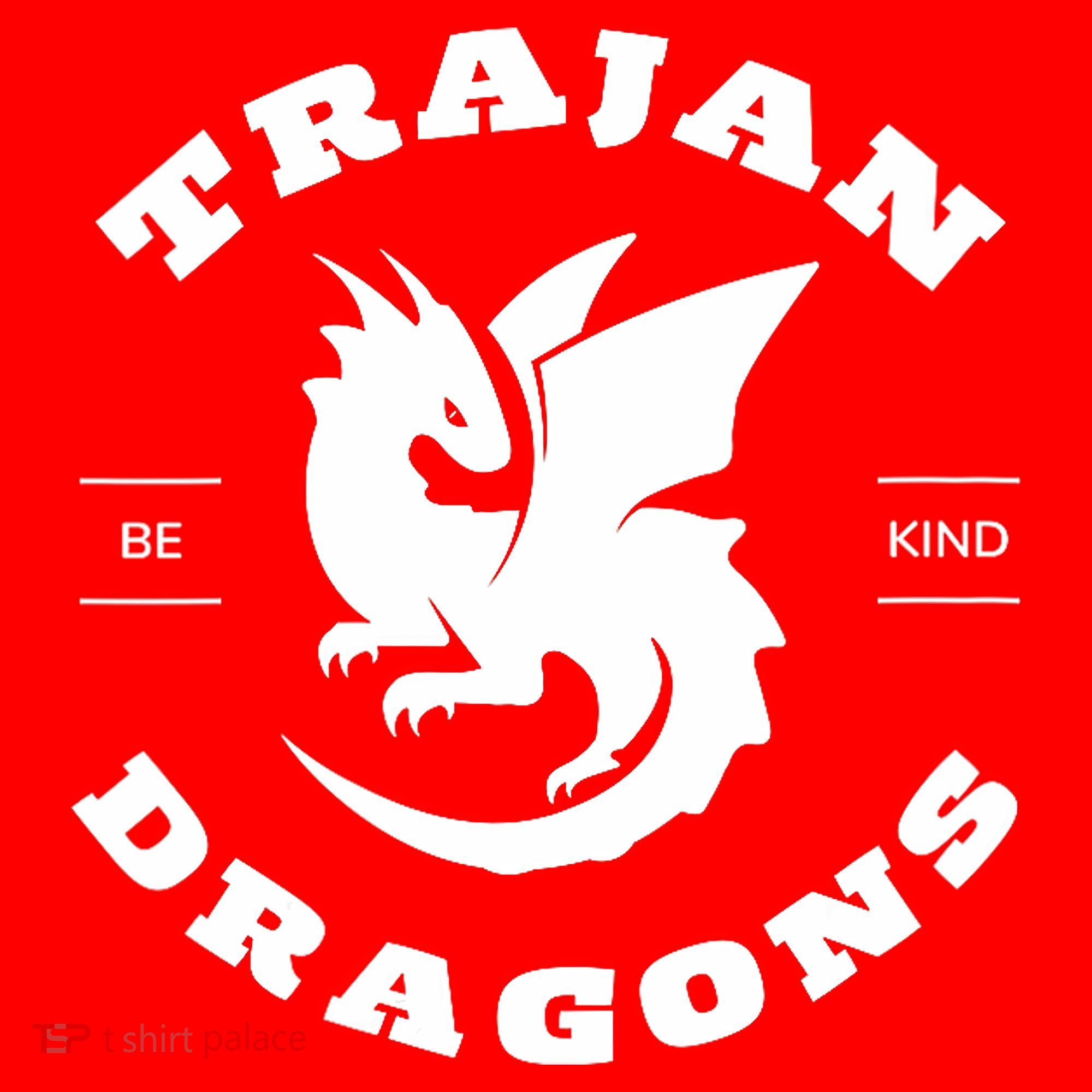 Trajan School Dragons Santa Hat