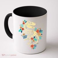 Trex Skeleton Dino Bones Paleontologist Fossil Dinosaur Coffee Mug thumb 0