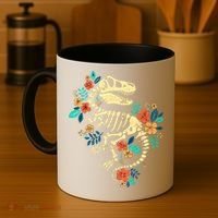 Trex Skeleton Dino Bones Paleontologist Fossil Dinosaur Coffee Mug thumb 4