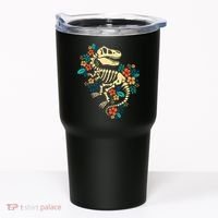 Trex Skeleton Dino Bones Paleontologist Fossil Dinosaur Tumbler thumb 0