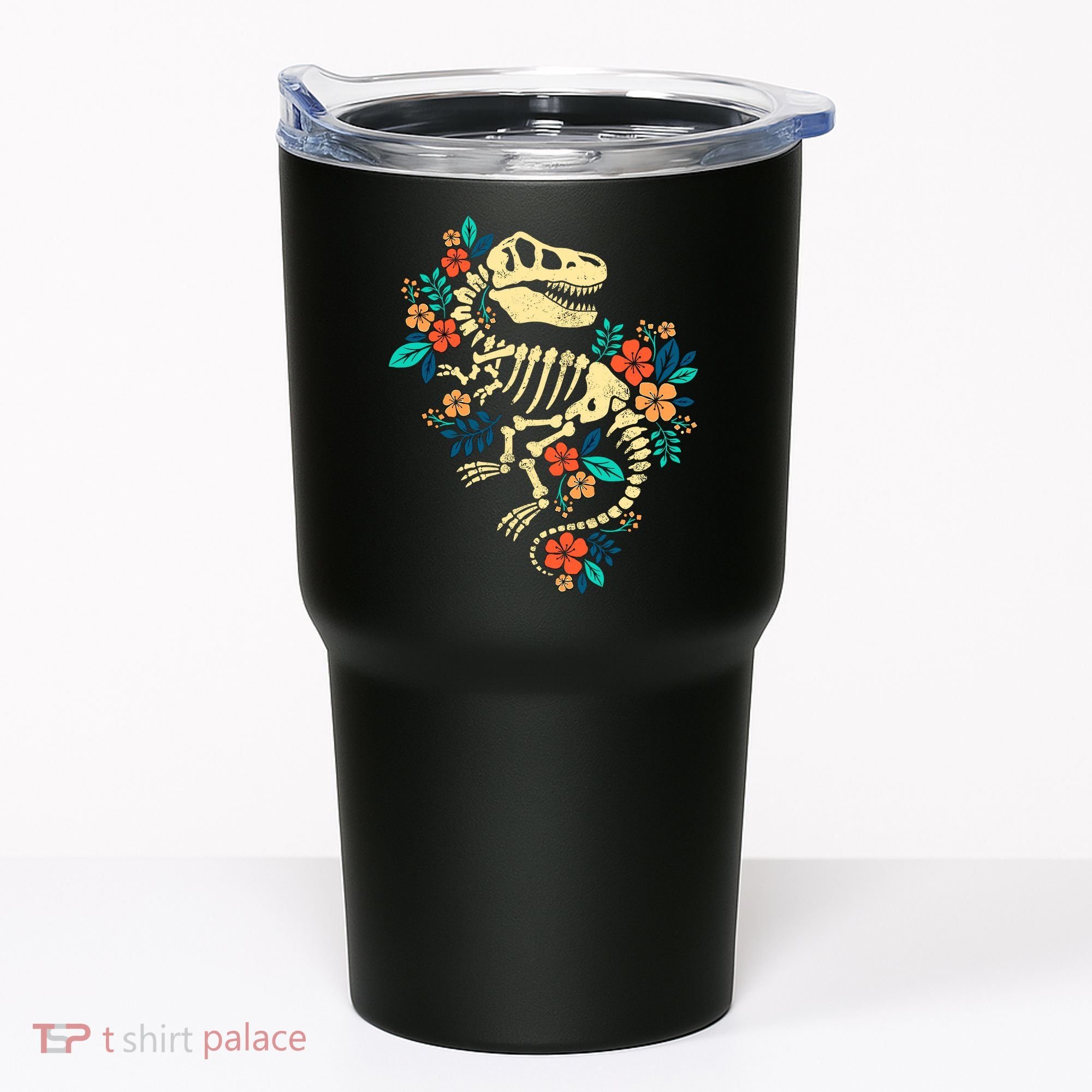 Trex Skeleton Dino Bones Paleontologist Fossil Dinosaur Tumbler